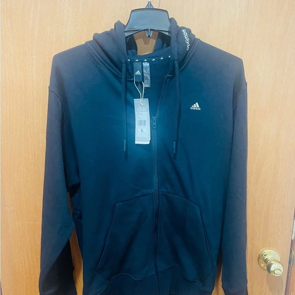 NWT ADIDAS men swears and hoodies size L